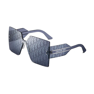 DIOR D-Club Square Sunglasses Blue Unisex Couples Style DIORCLUB M5U