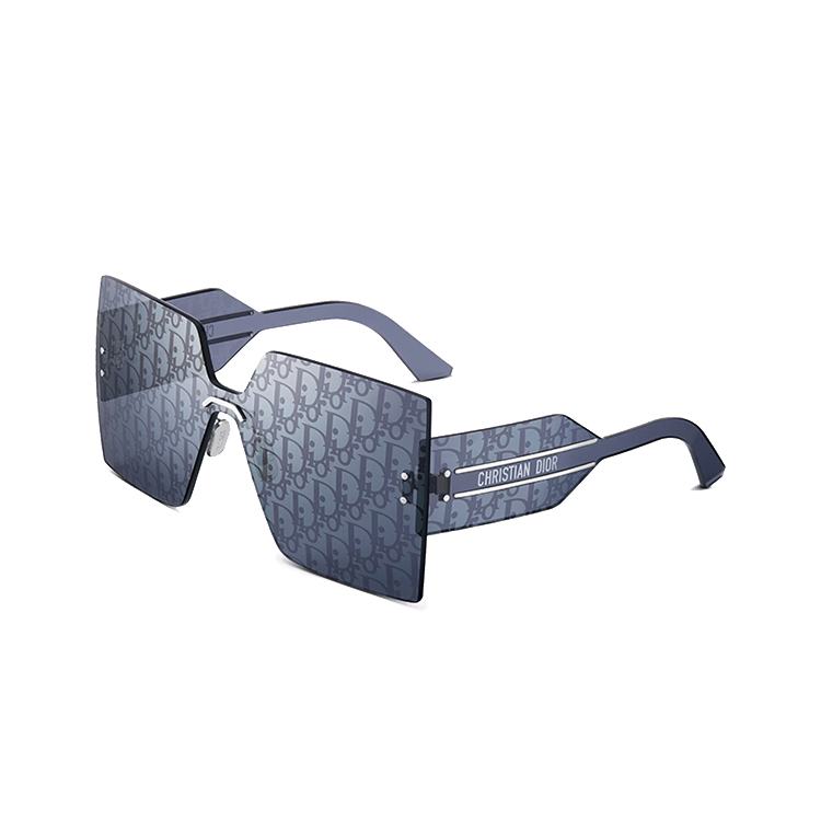 DIOR D-Club Square Sunglasses Blue Unisex Couples Style DIORCLUB M5U 圖 2