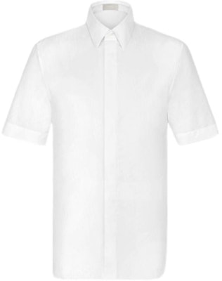 DIOR D-Dior SS25 印花白色棉质短袖衬衫 013C503A4743-C080 Buy DIOR D-Dior SS25 印花白色棉质短袖衬衫 013C503A4743-C080
