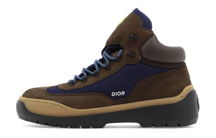 Dior Dean Ankle Boot 'Brown Navy' 3BO284ZPF-H765