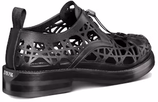 Lookbook 디올 블랙 까나쥬 더비 슈즈 (Dior Black Cannage Derby Shoes) 3DE352ZUL_H900