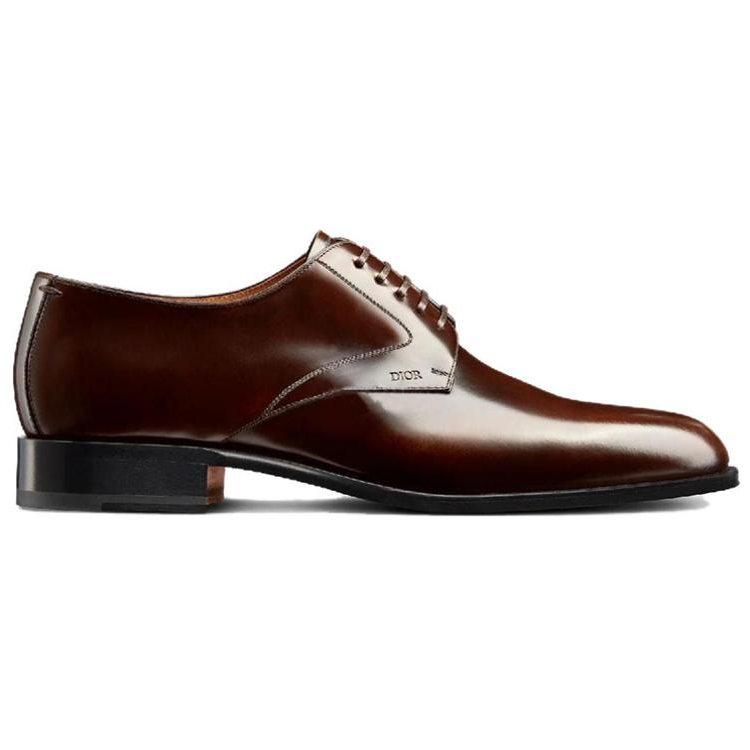 Order DIOR 迪奧 Dior Timeless 小牛皮德比鞋 深棕色