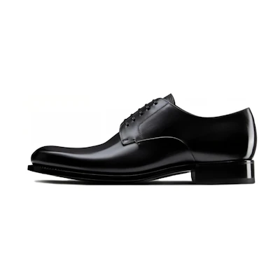 Dior Derby Casual Shoe 'Polished Black Calfskin'