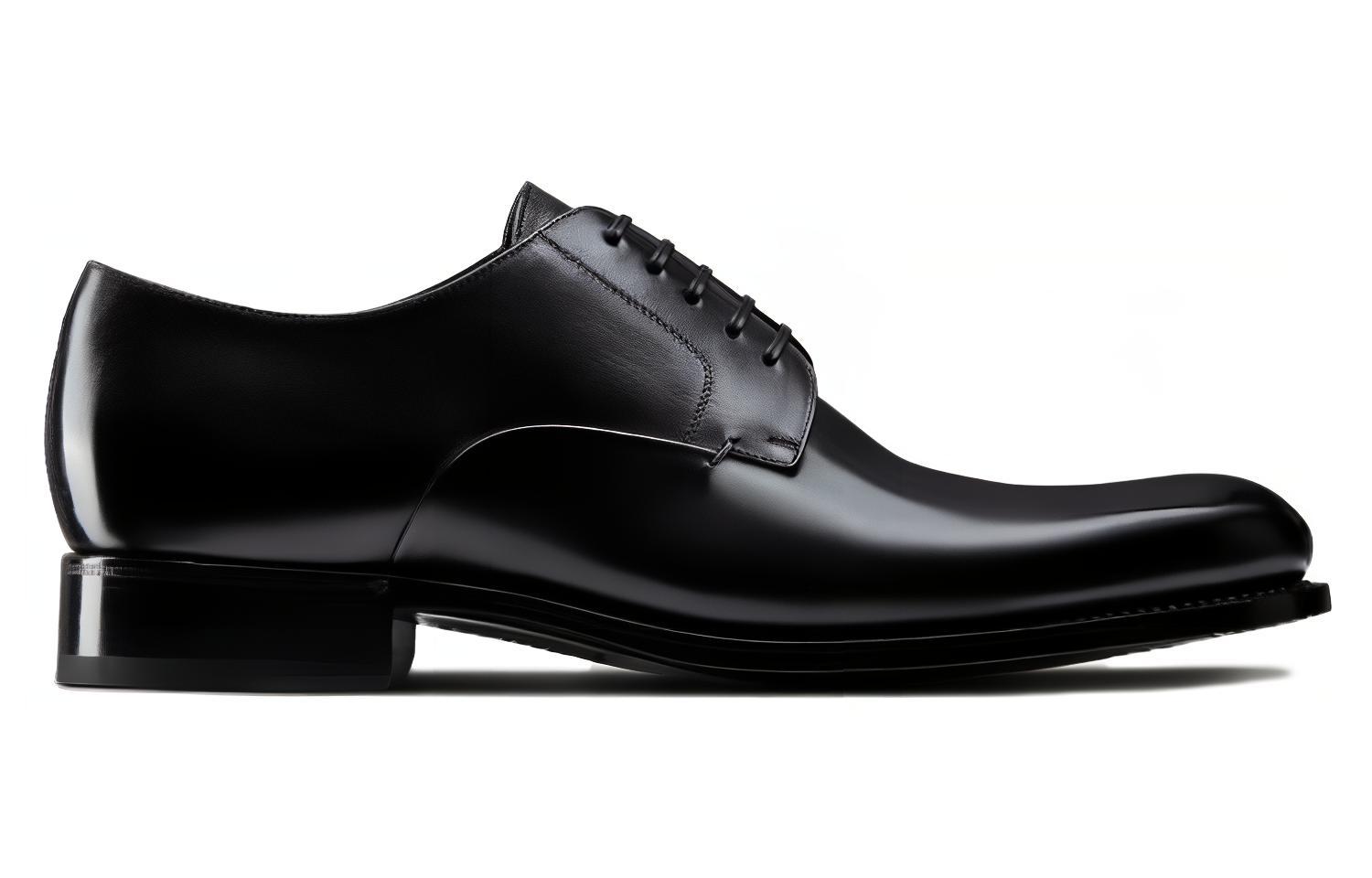 Order Chaussure Derby Dior ''Cuir Noir Poli'' Casual 3DE312VJH_H900
