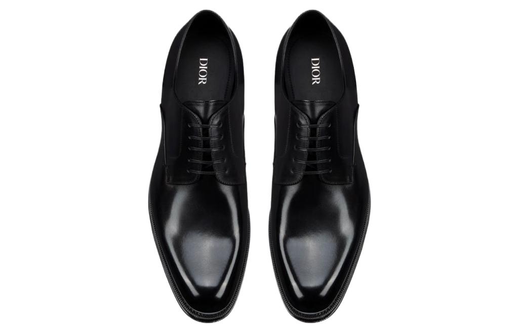 Purchase Diorダービーカジュアルシューズ（黒革） 3DE312VJH_H900