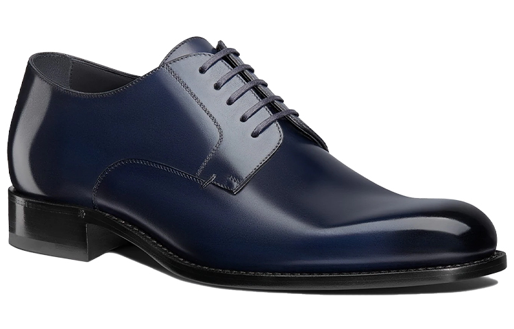 Order Kasut Dior Derby 'Navy Blue Suede' 3DE287YON_H500