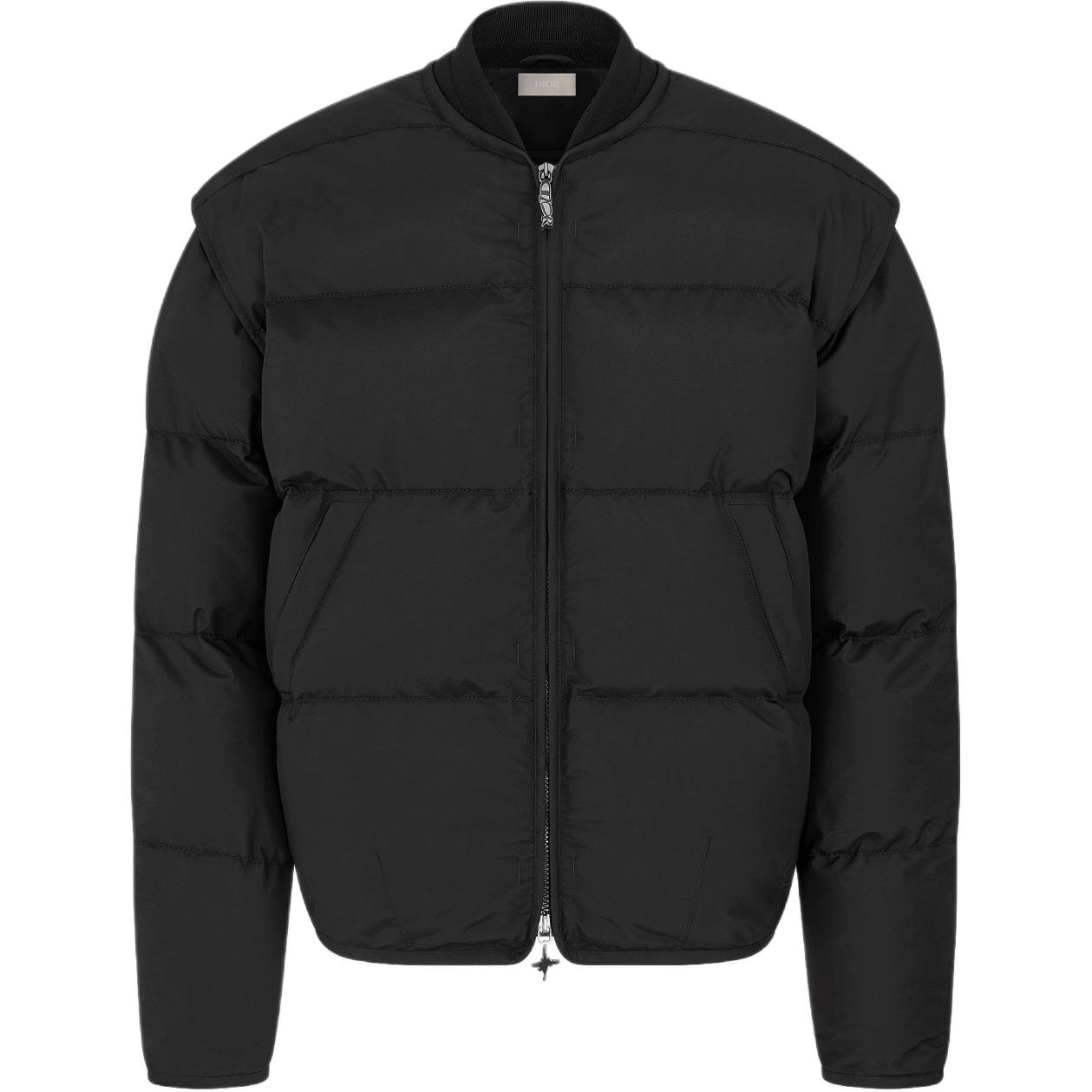 DIOR Detachable Sleeve Jacket Black 513C405B6265-C989