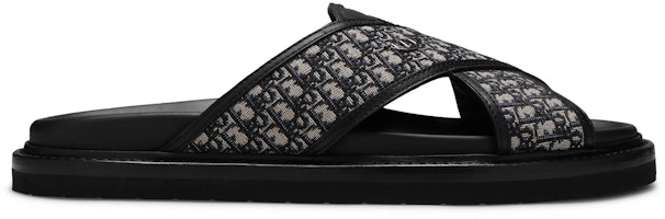 Dior Aqua Sandal 'Dior Oblique - Beige Black' 3SA093ZGM-H961 Dior Aqua Sandal 'Dior Oblique - Beige Black' 3SA093ZGM-H961
