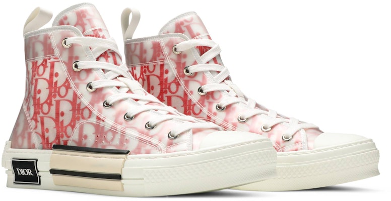 Dior B23 High 'Dior Oblique - White Red' 3SH118YNT_H360 Cheap Dior B23 High 'Dior Oblique - White Red' 3SH118YNT_H360