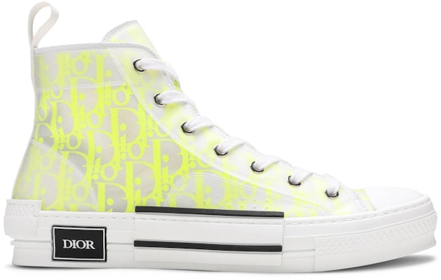 디올 B23 하이탑 '오블리크 - 화이트 옐로우' 3SH118YNT-H160 Buy 디올 B23 하이탑 '오블리크 - 화이트 옐로우' 3SH118YNT-H160