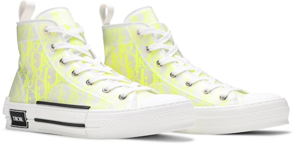 Dior B23 Tinggi 'Dior Oblique - Putih Kuning' 3SH118YNT-H160 Cheap Dior B23 Tinggi 'Dior Oblique - Putih Kuning' 3SH118YNT-H160