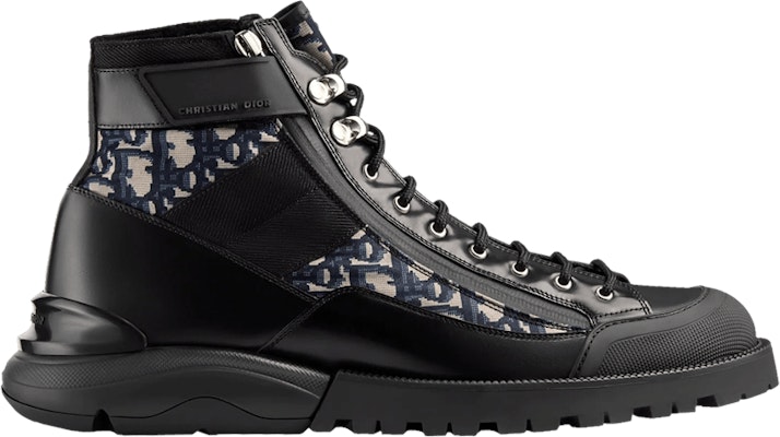 Dior Dior Combat Boot 'Dior Oblique ‑ Black' 3BO219YOF‑H169 ...