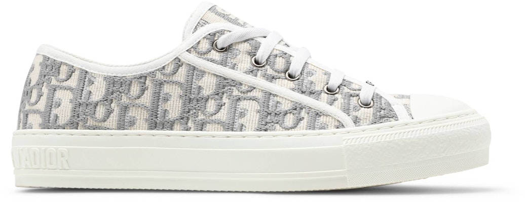 (Women) Dior Walk'N'Dior Embroidered Canvas Low 'Grey' KCK211OBE_S33G Buy (Women) Dior Walk'N'Dior Embroidered Canvas Low 'Grey' KCK211OBE_S33G