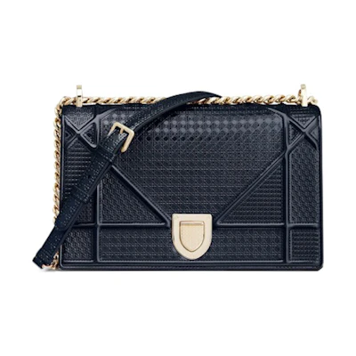 Dior Diorama Shoulder Bag Blue
