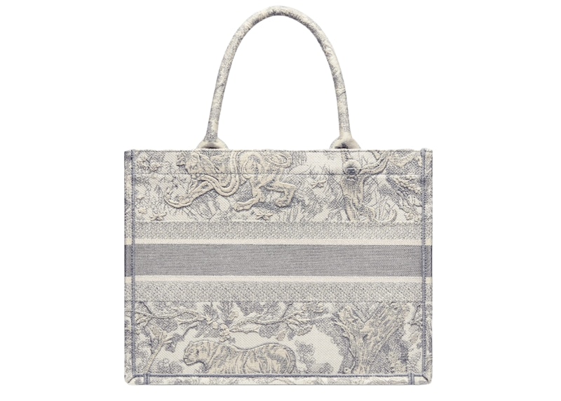 Order Dior Dioriviera Book Tote Kecil Kelabu