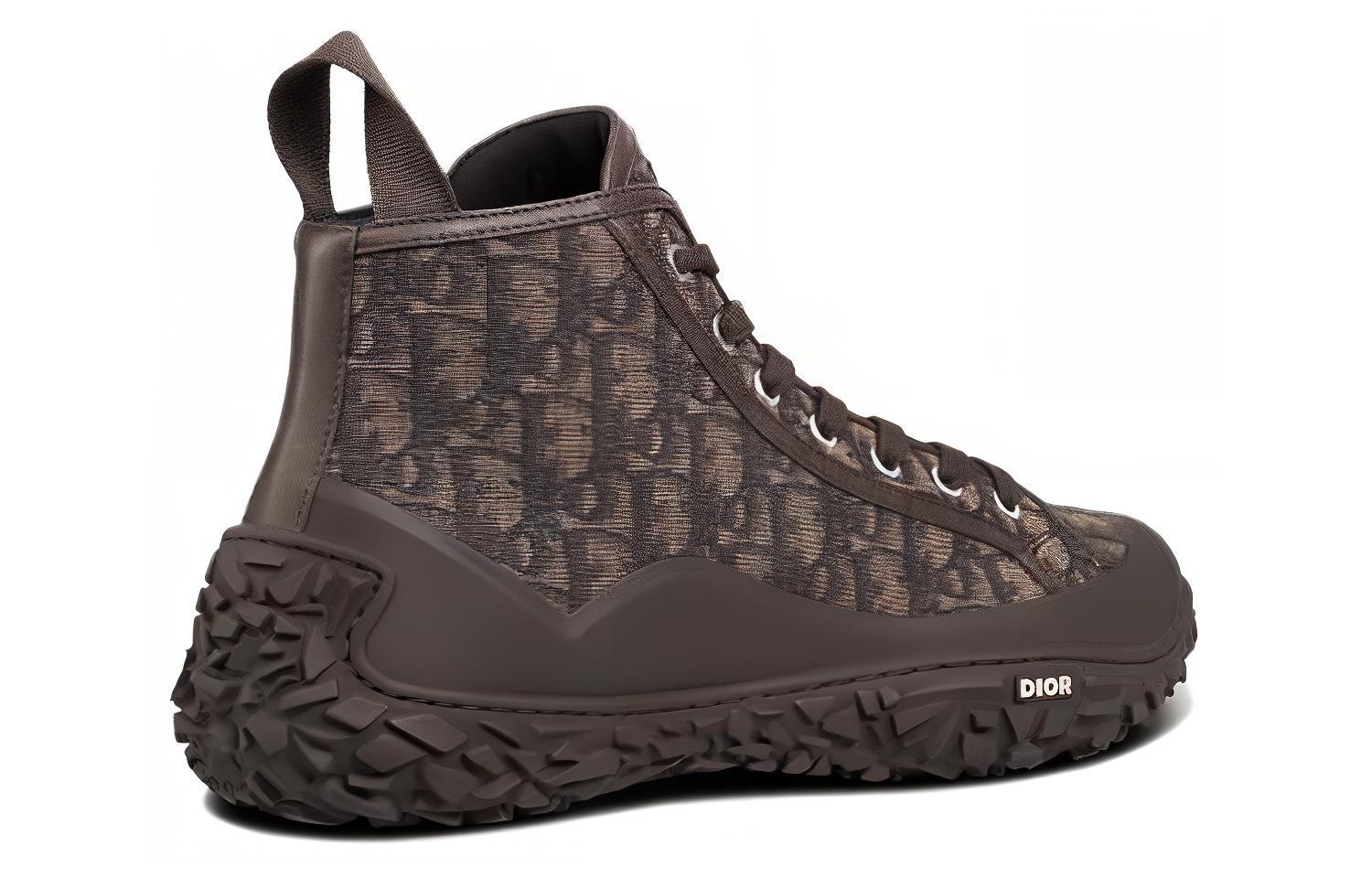 Purchase Dior Diorizon ''Stivale alla Caviglia Ebony Tapestry'' 3SH131ZJW_H767