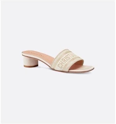 Dior Dway Heeled Mule 'Gold Sandal' KCQ858SBXS49K Order Dior Dway Heeled Mule 'Gold Sandal' KCQ858SBXS49K
