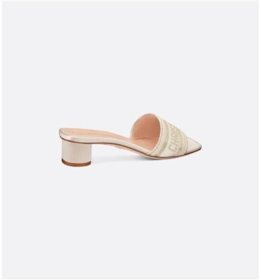 Dior Dway Heeled Mule 'Gold Sandal' KCQ858SBXS49K Sizing Dior Dway Heeled Mule 'Gold Sandal' KCQ858SBXS49K