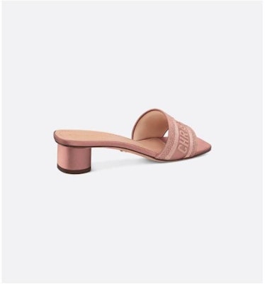 Dior Dway Heeled Mule 'Pink' KCQ858SBXS70K Buy Dior Dway Heeled Mule 'Pink' KCQ858SBXS70K