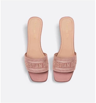 Dior Dway Heeled Mule 'Pink' KCQ858SBXS70K Lookbook Dior Dway Heeled Mule 'Pink' KCQ858SBXS70K
