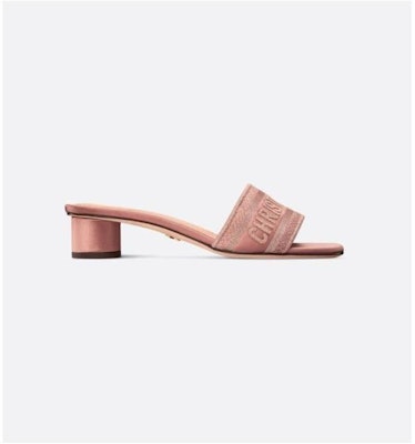 Dior Dway Heeled Mule 'Pink' KCQ858SBXS70K Shop Dior Dway Heeled Mule 'Pink' KCQ858SBXS70K