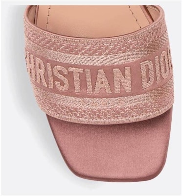 Dior Dway Heeled Mule 'Pink' KCQ858SBXS70K Purchase Dior Dway Heeled Mule 'Pink' KCQ858SBXS70K