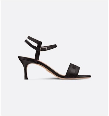 Dior Dway Heeled Sandal 'Black' KCQ854SBSS900 Shop Dior Dway Heeled Sandal 'Black' KCQ854SBSS900