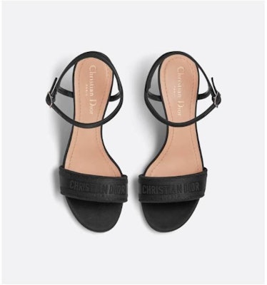 Dior Dway Heeled Sandal 'Black' KCQ854SBSS900 Details for Dior Dway Heeled Sandal 'Black' KCQ854SBSS900