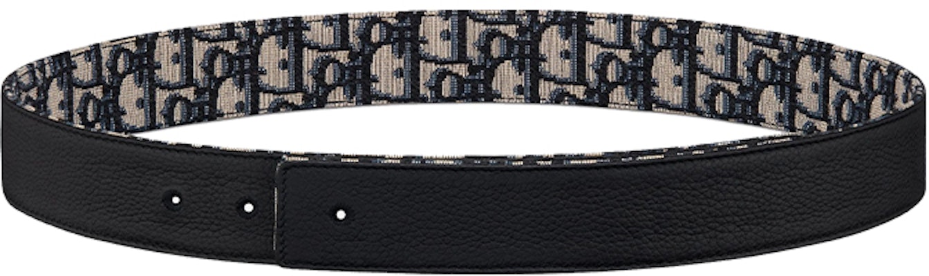 DIOR 凹纹皮革腰带 黑色 3.5cm 4800ZZYSE-H05E Lookbook DIOR 凹纹皮革腰带 黑色 3.5cm 4800ZZYSE-H05E