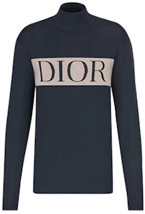 DIOR Baju Sweater Kasmir Sulaman-Teknologi Biru Laut 943M667AT051-584 Order DIOR Baju Sweater Kasmir Sulaman-Teknologi Biru Laut 943M667AT051-584