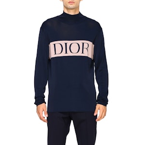 DIOR Baju Sweater Kasmir Sulaman-Teknologi Biru Laut 943M667AT051-584 Shop DIOR Baju Sweater Kasmir Sulaman-Teknologi Biru Laut 943M667AT051-584