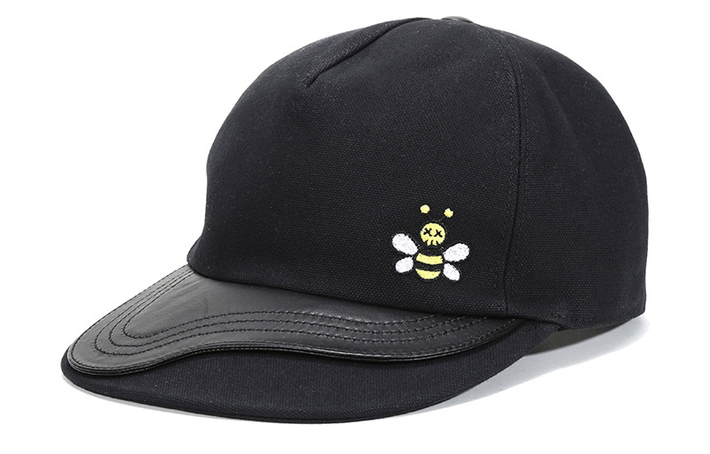 DIOR Embroidered Bee Design Fabric Baseball Cap 933C902B4511-982