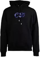 DIOR Embroidered Cotton Hoodie Long Sleeve Black - Fashion 193J688A0531985 DIOR Embroidered Cotton Hoodie Long Sleeve Black - Fashion 193J688A0531985