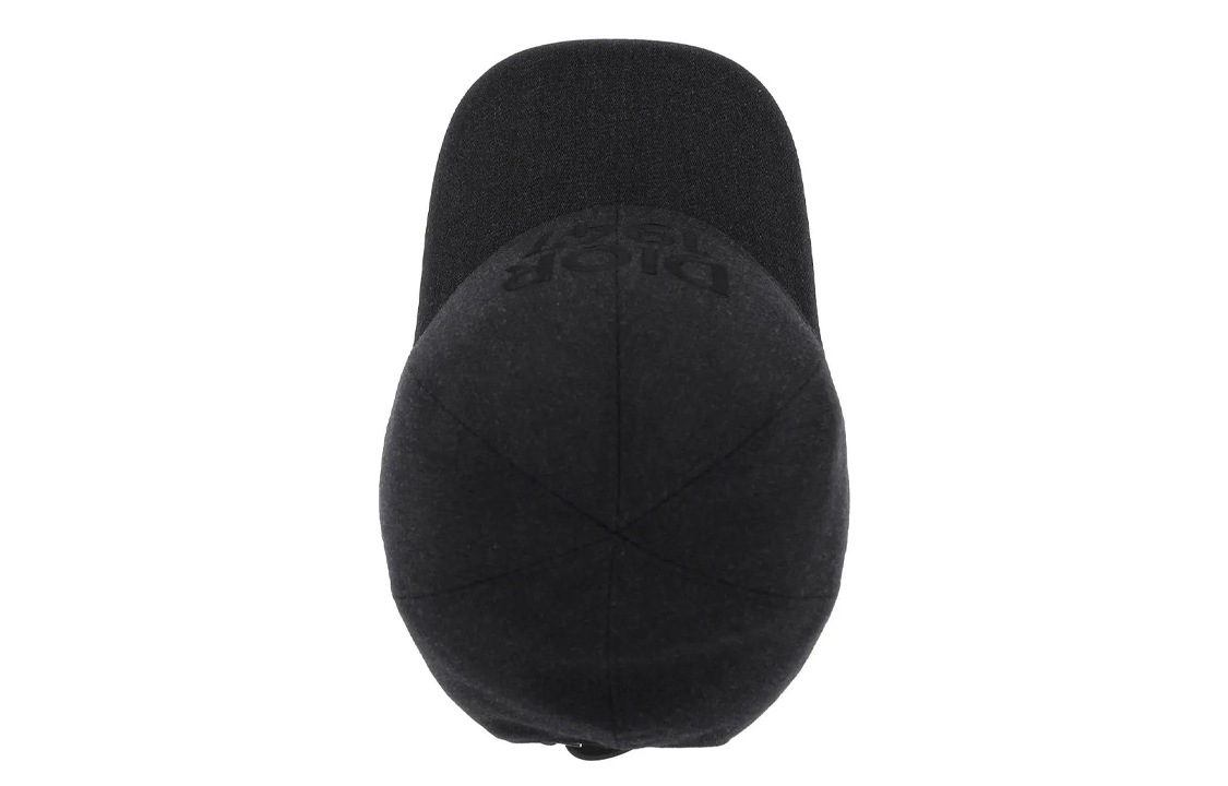 Shop Topi Baseball DIOR Embroidered Letters - Hitam 393C908B5180C889