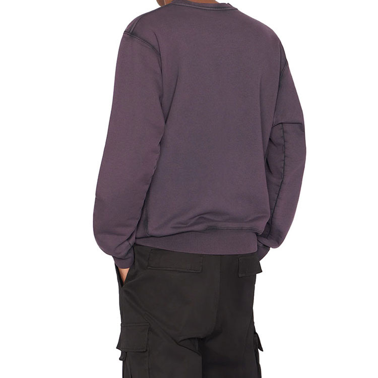 Shop DIOR Sweatshirt Lengan Panjang Bordir Singa Ungu Muda Casual 143J687B0531-C340