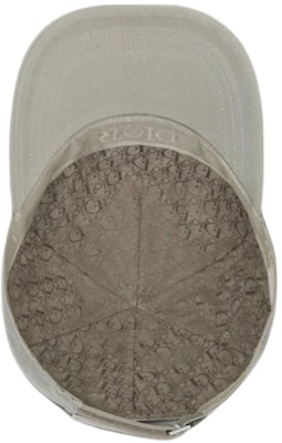 DIOR Embroidered Logo Cotton Baseball Cap Beige Unisex Couple Style 483C901G6144_C800 Details for DIOR Embroidered Logo Cotton Baseball Cap Beige Unisex Couple Style 483C901G6144_C800