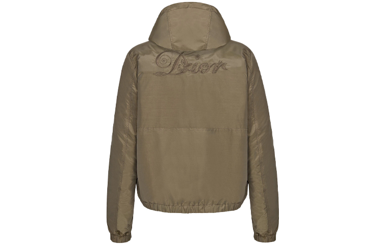 DIOR Embroidered Logo Hooded Jacket Green - Seasonal New Arrival. 013C402H5149-C100 圖 3