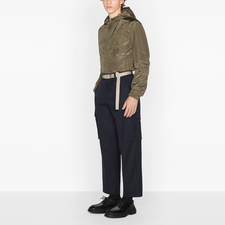 DIOR Embroidered Logo Hooded Jacket Green - Seasonal New Arrival. 013C402H5149-C100 圖 4