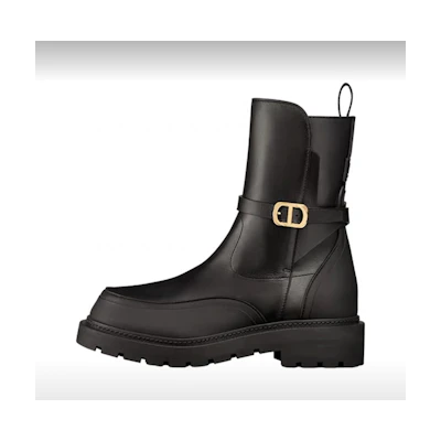 Dior Empreinte Ankle Boot 'CD Logo Leather'