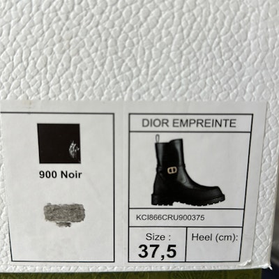 Dior Empreinte Ankle Boot 'CD Logo Leather' KCI866CRU-900 Lookbook Dior Empreinte Ankle Boot 'CD Logo Leather' KCI866CRU-900