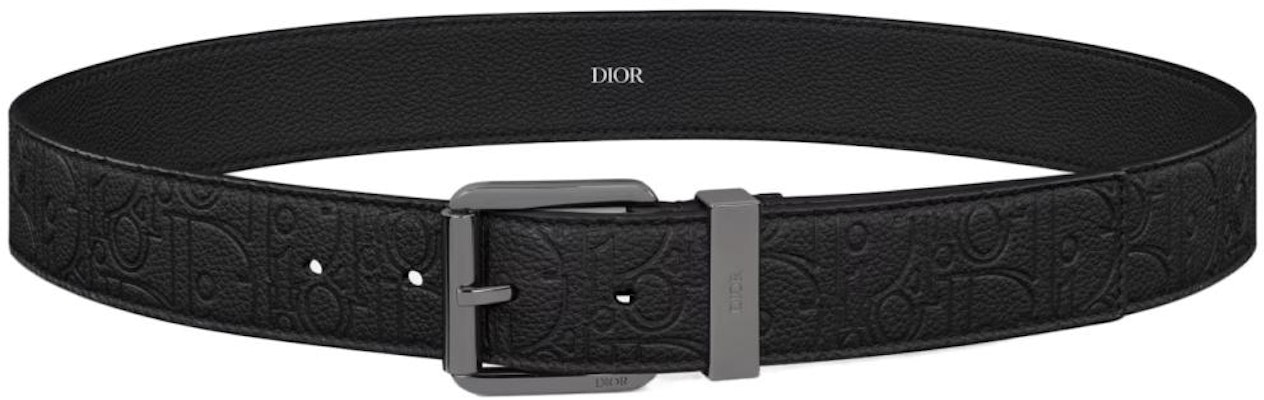 DIOR 雕刻設計皮帶 黑色 35CM 寬 4333RUFLG Buy DIOR 雕刻設計皮帶 黑色 35CM 寬 4333RUFLG