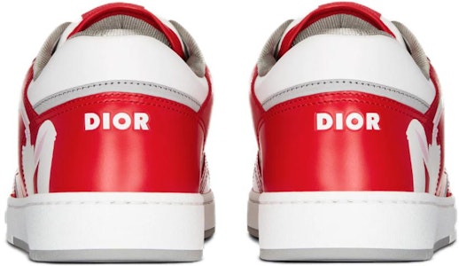 ディオールB27 ロー ERL レッド&ホワイト カーフスキン ラビットモチーフ入り 3SN272ZWB_H300 Purchase ディオールB27 ロー ERL レッド&ホワイト カーフスキン ラビットモチーフ入り 3SN272ZWB_H300