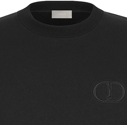 디올 에센셜 "CD 아이콘" 블랙 스웻셔츠 943J612A0531-C989 Sizing 디올 에센셜 "CD 아이콘" 블랙 스웻셔츠 943J612A0531-C989