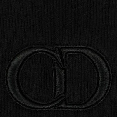 디올 에센셜 "CD 아이콘" 블랙 스웻셔츠 943J612A0531-C989 Cheap 디올 에센셜 "CD 아이콘" 블랙 스웻셔츠 943J612A0531-C989