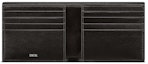 Order Dior Essentials Wallet Black Grained Calfskin with CD Icon Signature