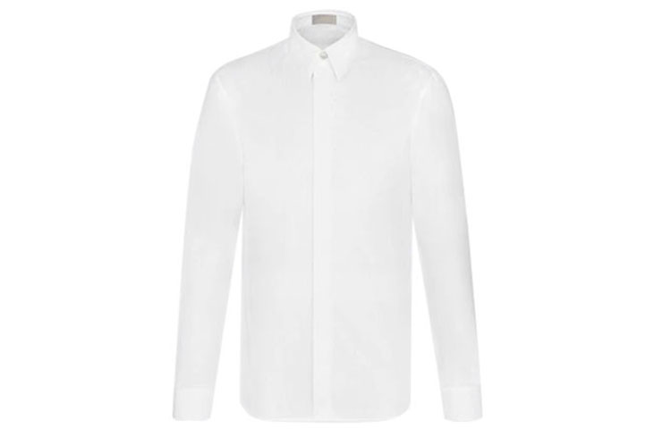 Order Camisa DIOR Essentials Blanca con Estampado Oblique de Algodón. 013C502A4743-C080
