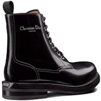 DIOR 迪奧 Evidence 牛皮革 鏤空裝飾 短靴 黑色 Shop DIOR 迪奧 Evidence 牛皮革 鏤空裝飾 短靴 黑色