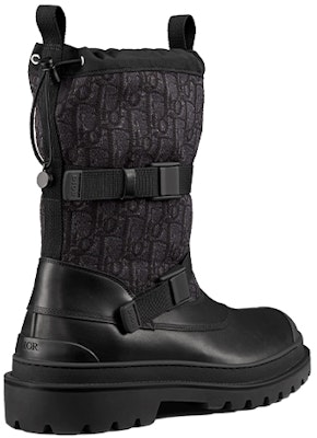 DIOR 迪奧 Explorer 時尚皮革踝靴 黑色 Lookbook DIOR 迪奧 Explorer 時尚皮革踝靴 黑色