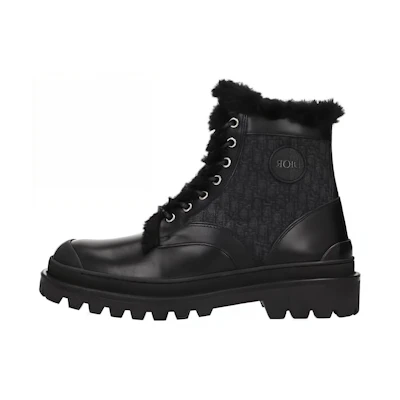 Dior Explorer Ankle Boot 'Dior Oblique - Black'