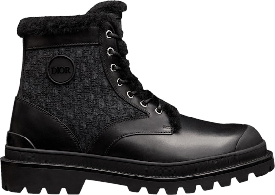 Dior oblique boots on sale